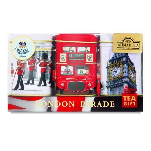 Чай Набір Парад У Лондоні Ahmad Tea, в/ґ, п/у 3х25г
