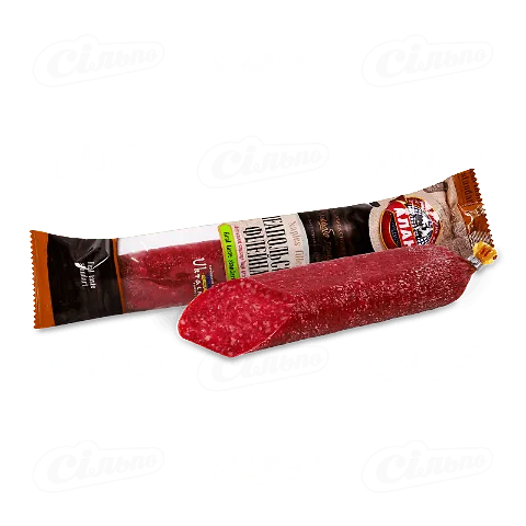 Ковбаса «Алан» «Неапольська» з м‘яса курки сиров'ялене вищого ґатунку, кг