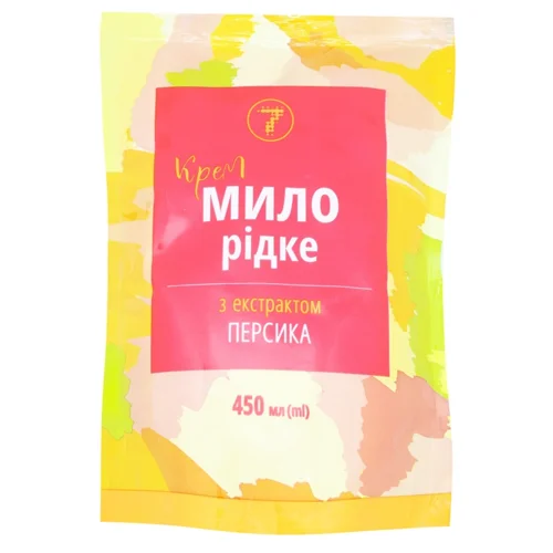 Крем-мило рідке 7 з екстрактом персика 450мл