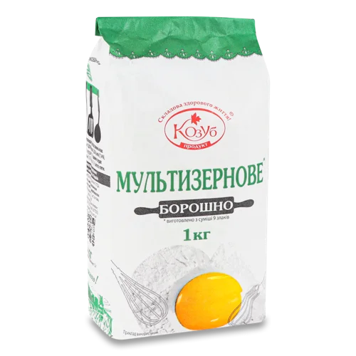 Мультизернове Борошно, вищого ґатунку, м/у 1кг