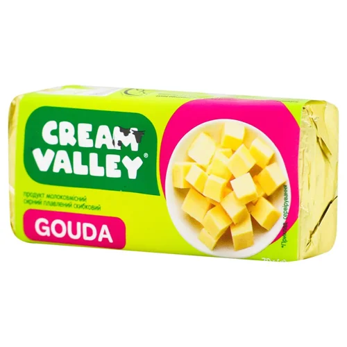 Продукт сирний плавлений Cream Valley Gouda 55% 70г