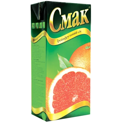 Сік Смак грейпфрутовий 1л