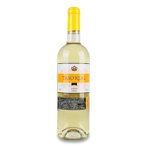 Вино Taso Real Airen Dry, Сухе Біле, В/Ґ, 0.75 Л