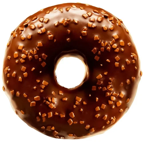 Донат Choc Almighty з шоколадними крихтами 56г