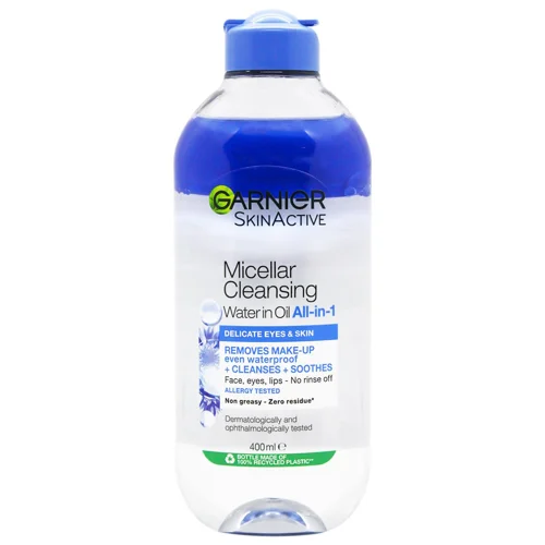 Міцелярна вода Garnier Skin Active двофазна 400мл