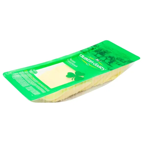 Сир Чеддер Dublin Dairy білий слайс 750г