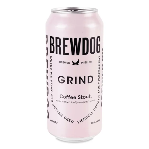 Пиво BrewDog Grind темне з/б 0,44л
