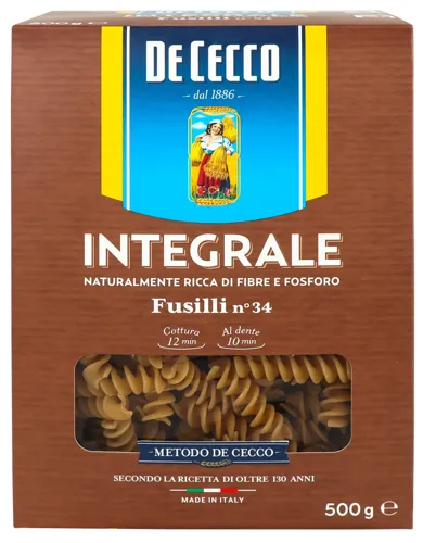 DE CECCO Фузілі інтеграле 500г