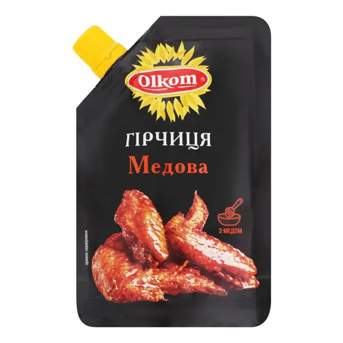 Гірчиця Медова Olkom д/п 120г
