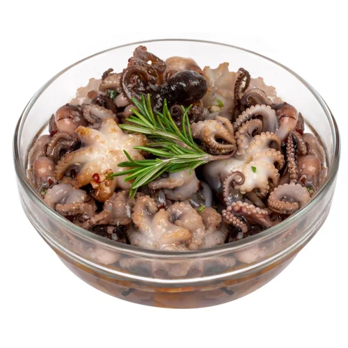 Восьминоги мариновані в олії