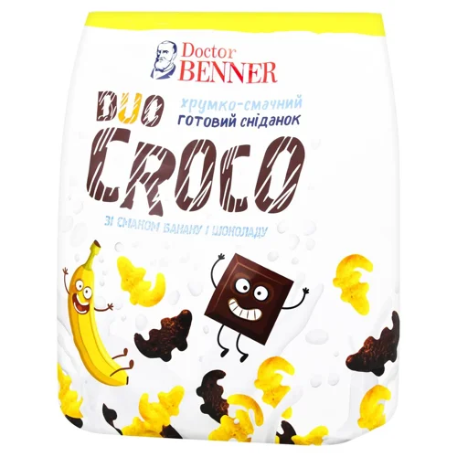 Сніданок сухий Doctor Benner Duo Croco 400г