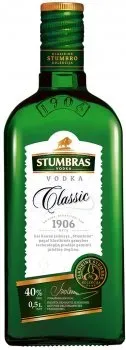 Водка Stumbras Classic 0.5л 40%