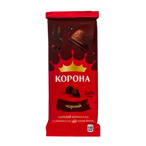 Шоколад чорний Корона м/у 85г