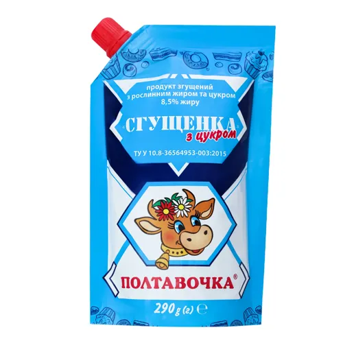 Згущене молоко 8.5% з цукром Полтавочка д/п 290г