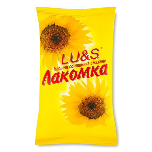 Насіння Соняшника Смажене Вищого Ґатунку LU&S, 100г