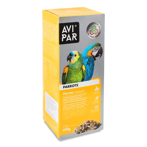 Корм Для Великих Папуг Ара, Какаду Parrots Premium Avipar В/К 600г