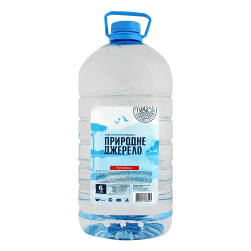 Вода питна негазована Природне Джерело 6л