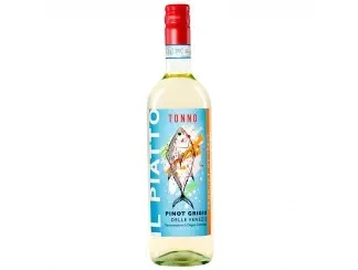 Вино сухе біле Il Piatto Pinot Grigio DOC Delle Venezie 0,75л