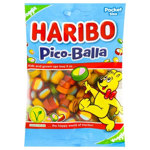 Цукерки Haribo Pico-Balla желейні 85г