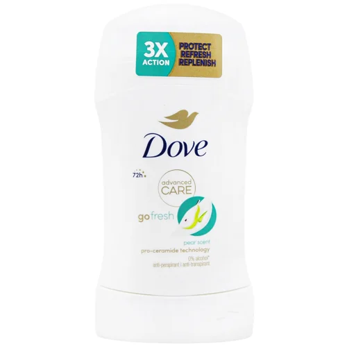 Антиперспірант твердий Dove Go Fresh груша та алое вера 50мл