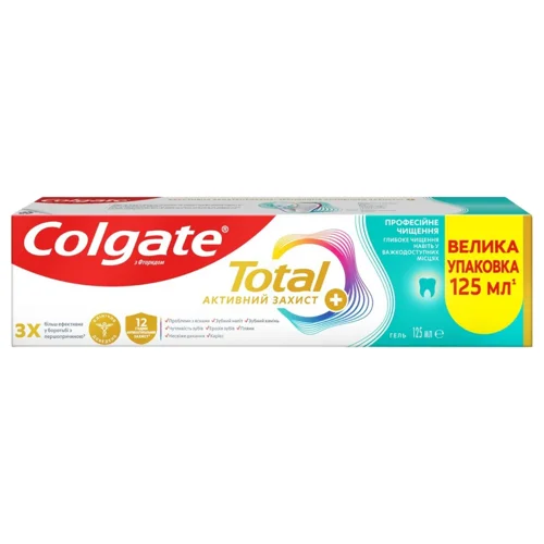 Зубна паста Colgate Total 12 Професійне Чищення 125мл