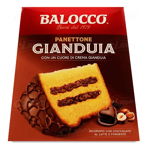 Кекс Balocco «Панеттоне» з кремом джандуя, 800г