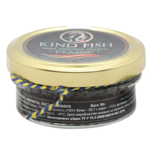 Ікра осетрова Kind Fish бестера 50г