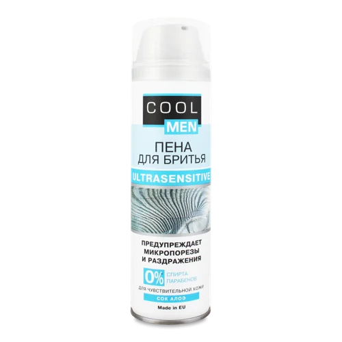Піна Для Гоління Ultrasensitive Cool Men, В/ґ, 200мл