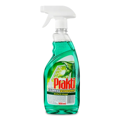 Засіб Для Чищення Скляних Поверхонь Alcohol&Vinegar Dr.Prakti, 500мл