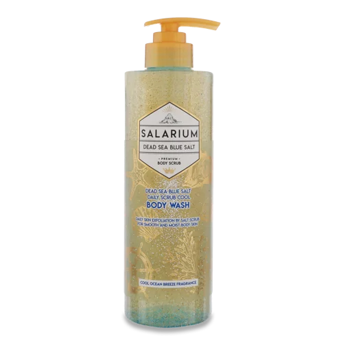 Гель для Душу Dead Sea Blue Salt Daily Scrub Salarium, 500мл