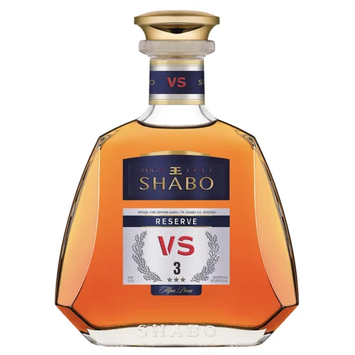Бренді Shabo Reserve VS 3 роки 40% 0,5л