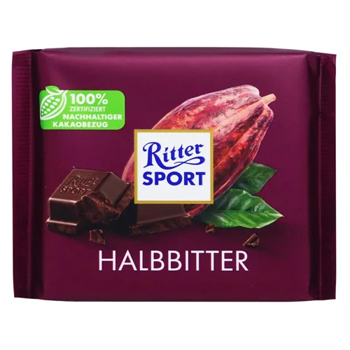 Шоколад екстрачорний Ritter Sport 73% 100г