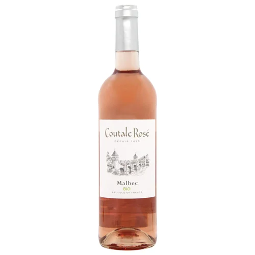 Вино Coutale Rose Malbec сухе рожеве 12,5% 0,75л