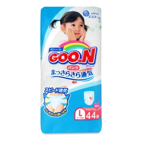 Підгузки Дитячі Гігієнічні Goo.N, В/ґ, 9-14 кг, 44 шт