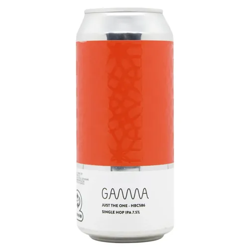 Пиво Gamma Just the One - HBC586 світле 7,5% 0,44л