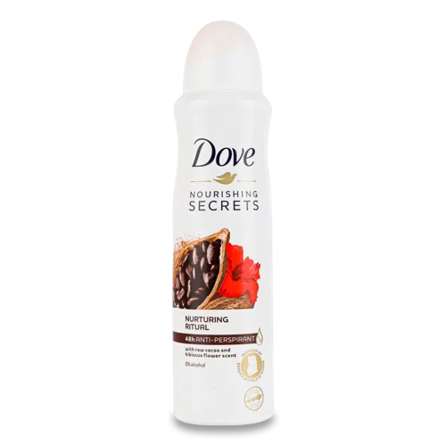 Антиперспірант Dove Nurturing Ritual Nourishing Secrets, 150 мл