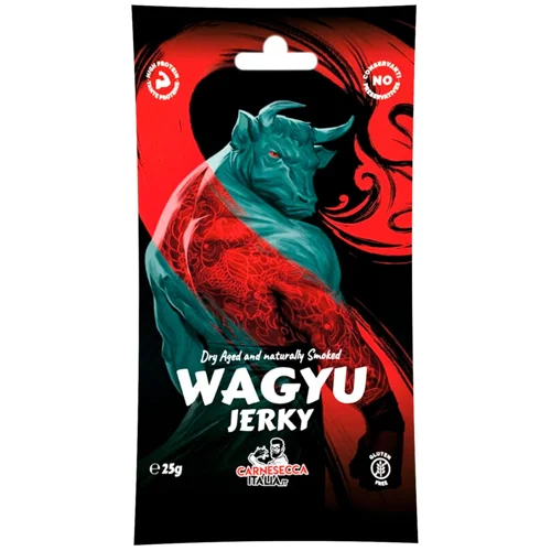 Джерки З В’яленої Яловичини Вагю ТМ CARNE SECCA 25 г