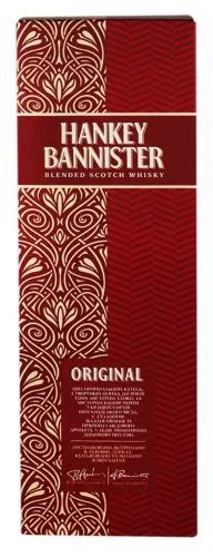 Віскі 1л 40% Original Hankey Bannister