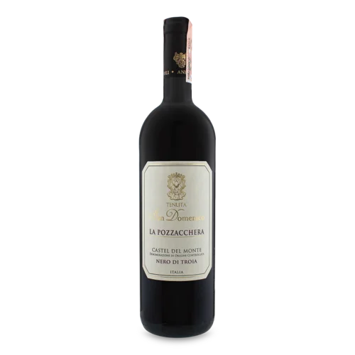 Вино Червоне Сухе 0.75л 13% La Pozzacchera Nero Di Troia Tenuta San Domenico пл