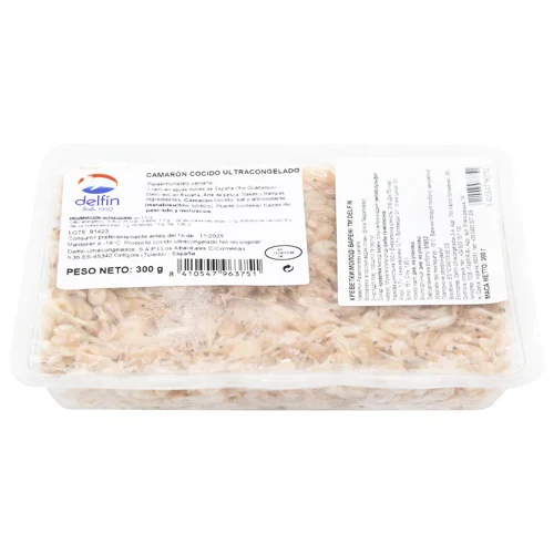 Креветки бейбі Delfin варені 300г