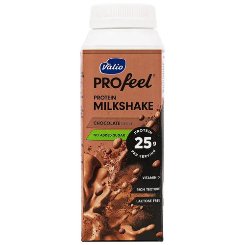 Шейк молочний Valio PROfeel протеїновий зі смаком шоколаду 250мл