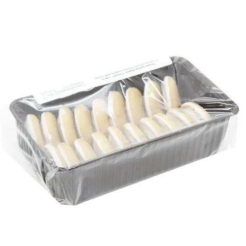 Печиво Галіція здобне збивне з желе зі смаком малини в білій кондитерській глазурі 270г