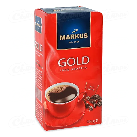 Кава мелена Markus Kaffee Gold, 500г