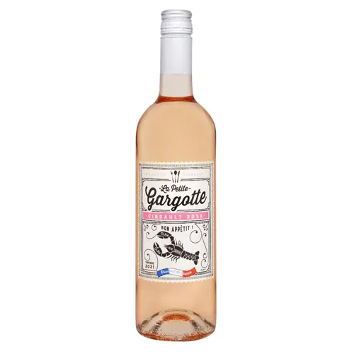 Вино La Petite Gargotte Cinsault Rose Pays d'Oc рожеве напівсухе 12% 0,75л