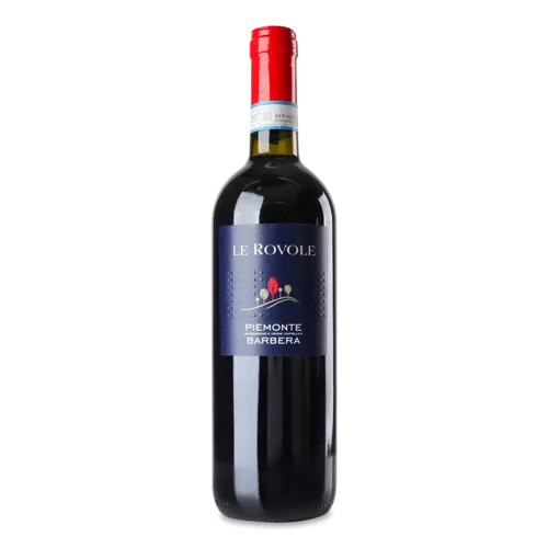 Вино Червоне Сухе Barbera Piemonte В/Ґ, 0.75л, 12.5%