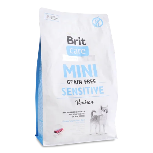 Корм Сухий Venison Mini Sensitive Care Brit, В/ґ, 2 кг