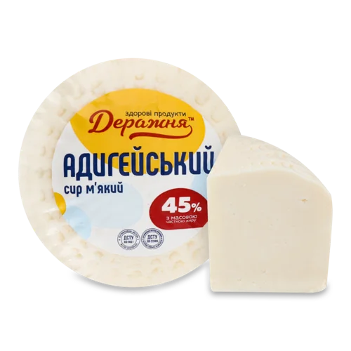 Сир М'який Адигейський 45% Деражня, кг