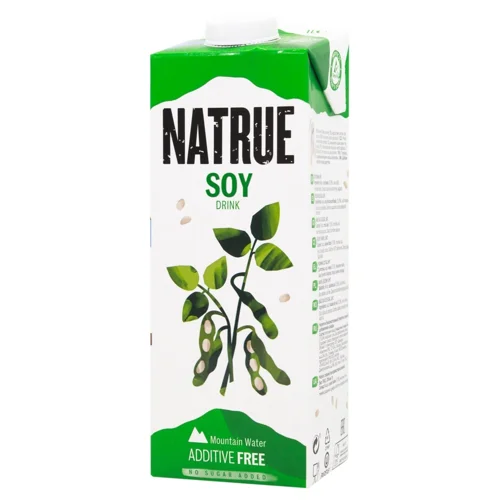 Напій соєвий Natrue Soy збагачений кальцієм 3% 1л