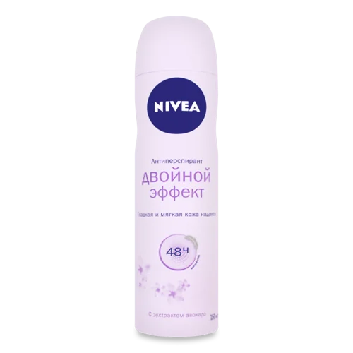 Дезодорант-антиперспірант Жіночий Подвійний Ефект Nivea, 150мл