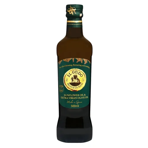 Олія соняшникова та оливкова El Godo рафінована та першого пресування 500мл